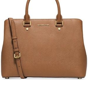 MICHAEL Michael Kors Savannah Medium Satchel NWT